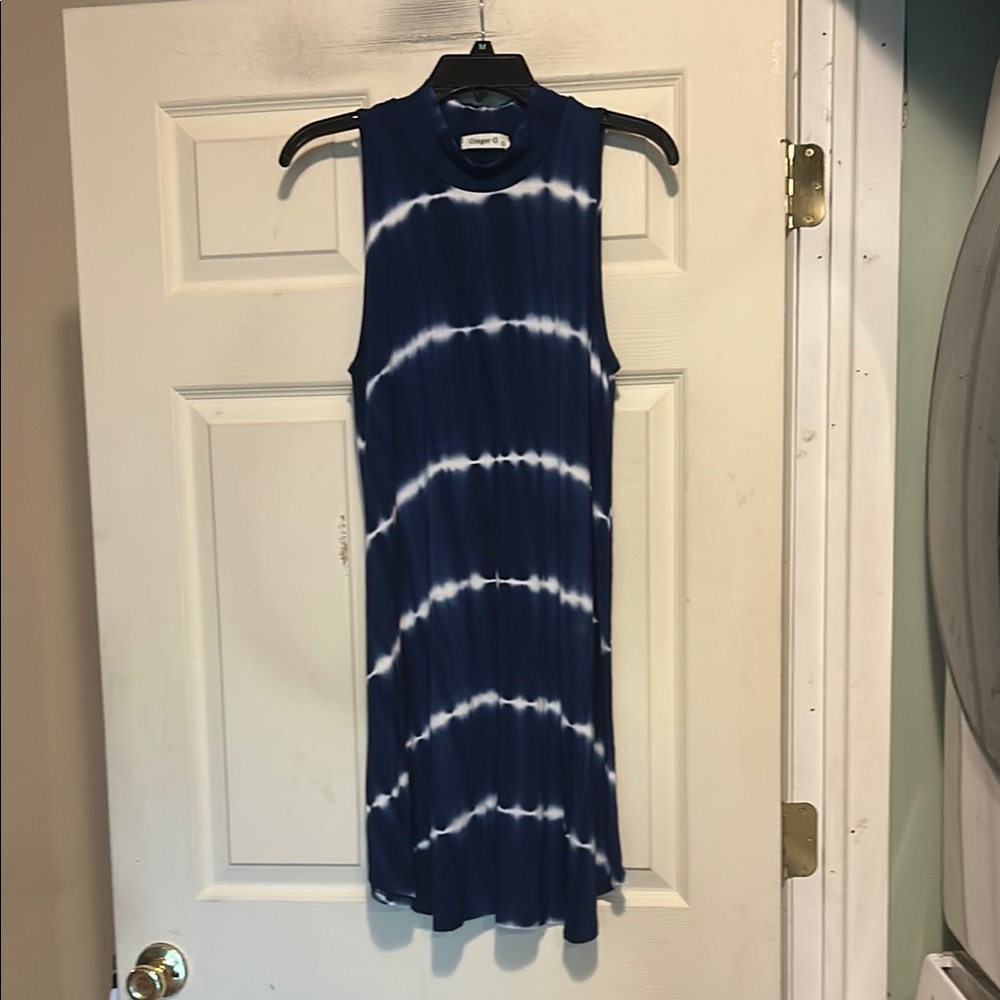 Ginger G Dress Size Large Blue
